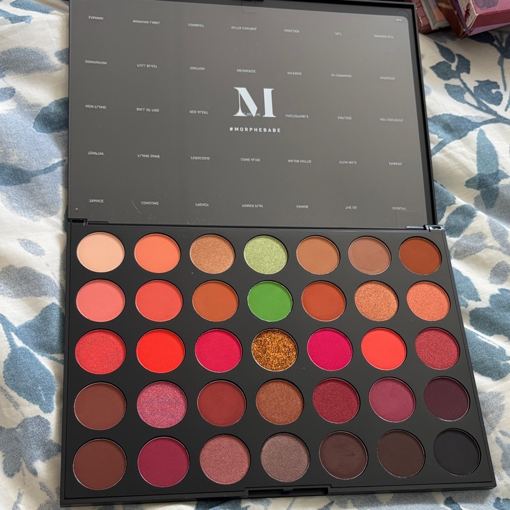 Morphe 35O3 Eyeshadow Palette, Fierce by Nature, NWT